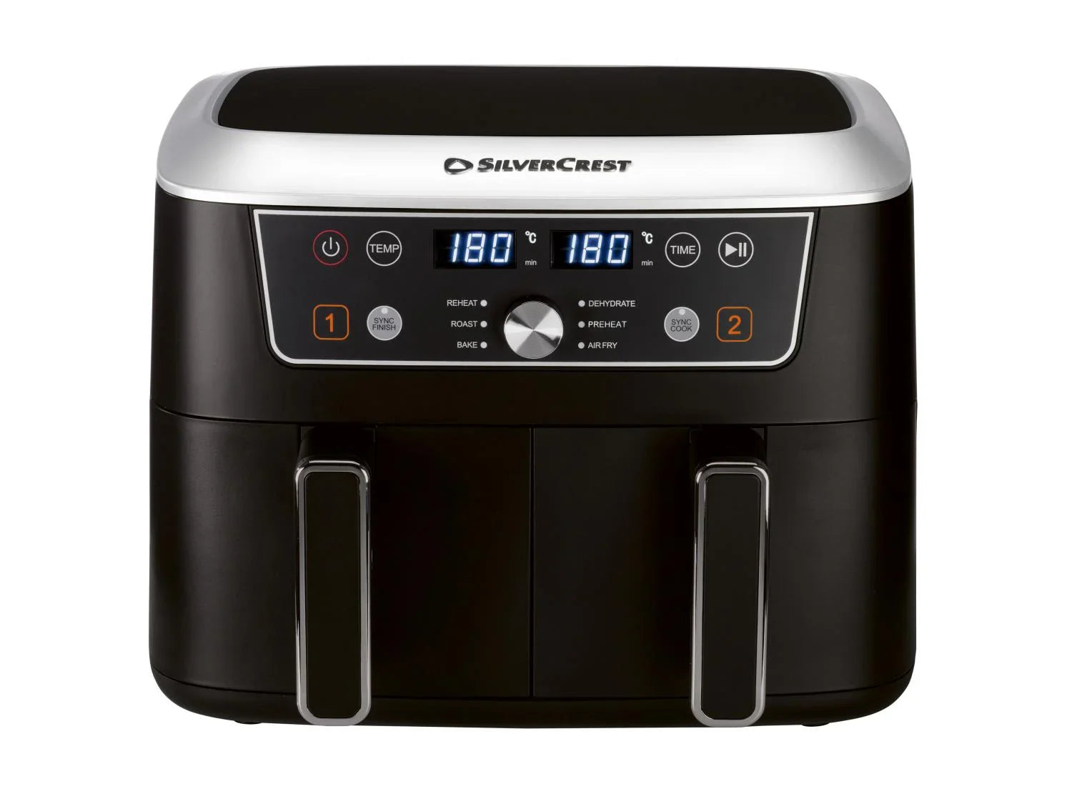 SILVERCREST Friteuse  air chaud double SHFDD 2600 B2