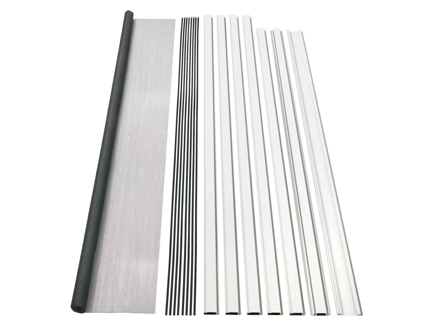LIVARNO Porte moustiquaire en aluminium, 1 x 2,1 m