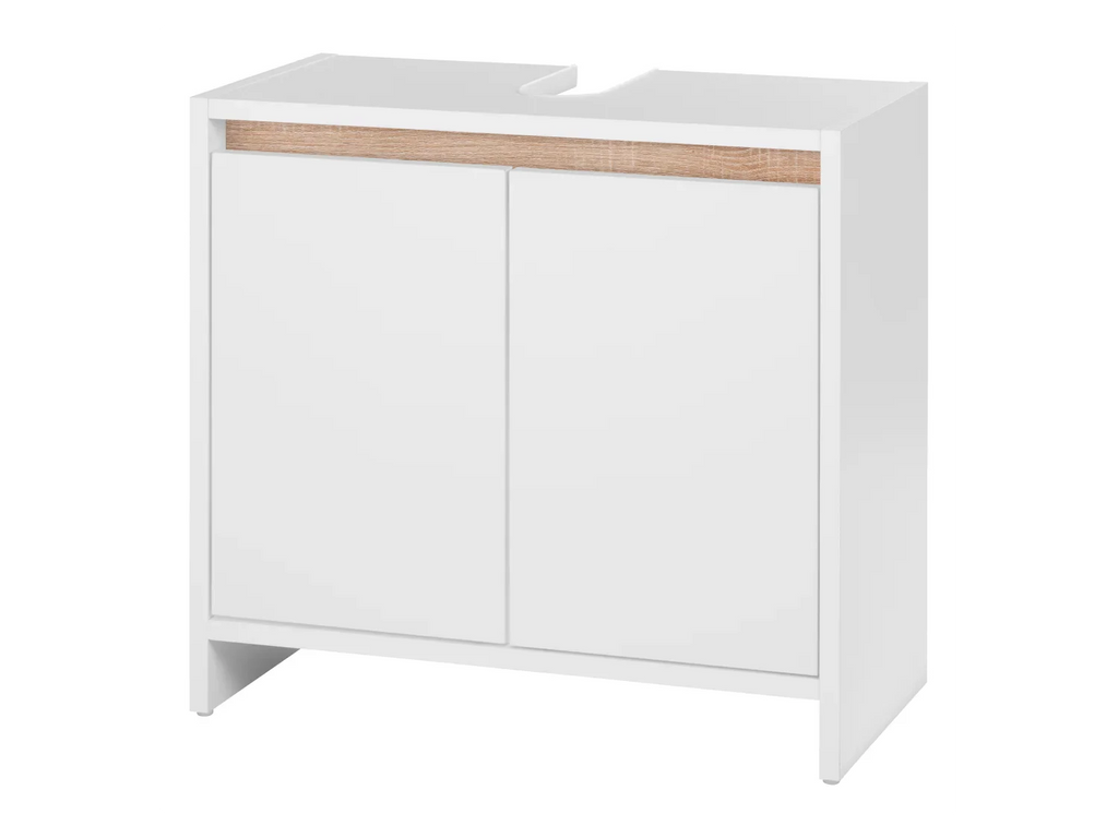 LIVARNO home Meuble sous-vasque Oslo, 60 x 55 x 28 cm, blanc