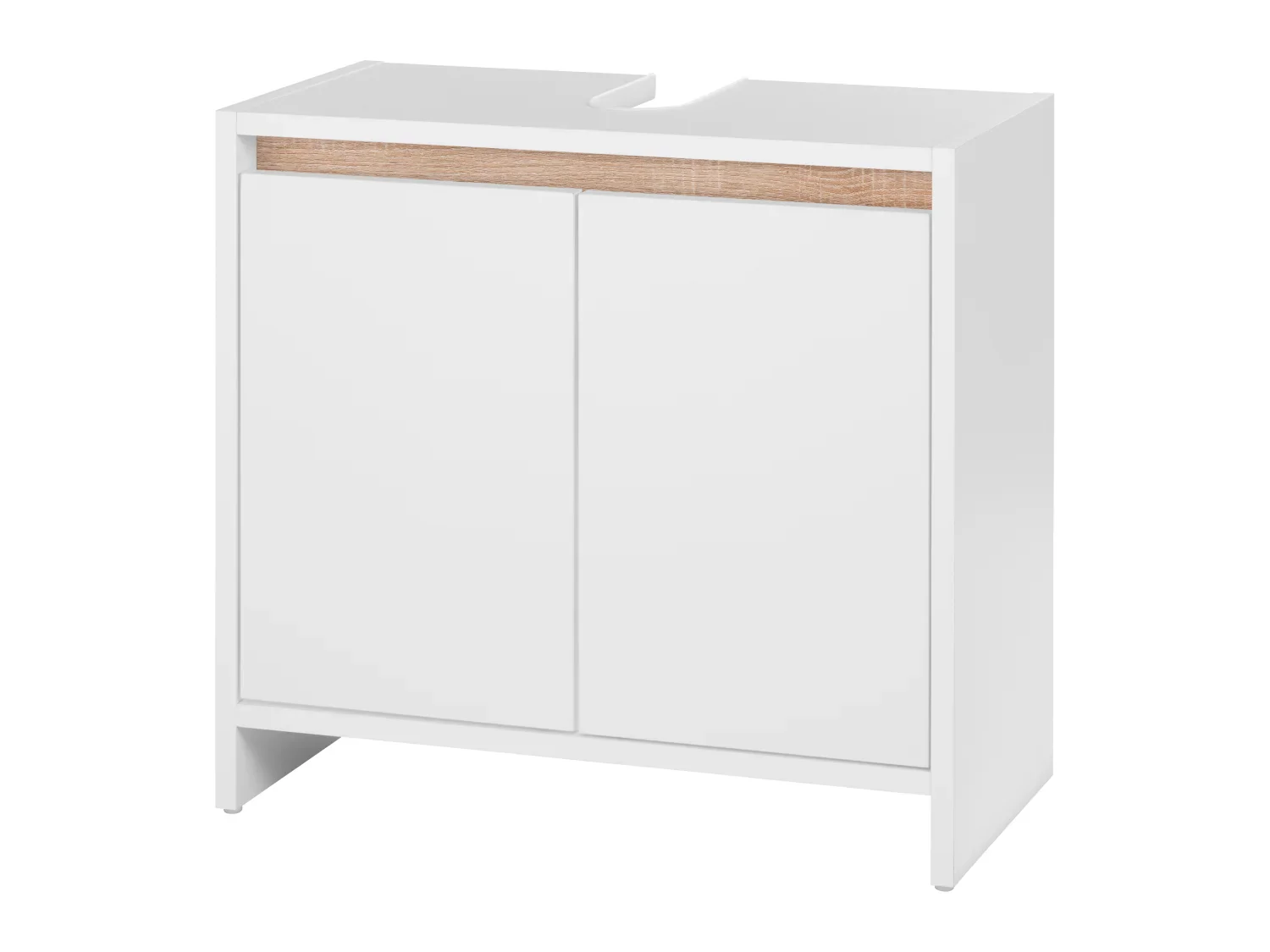 LIVARNO home Meuble sous-vasque Oslo, 60 x 55 x 28 cm, blanc