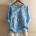 Claudine - Élégante Blouse Printanière