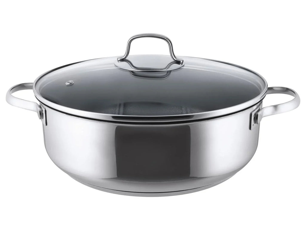 SILVERCREST Casserole en acier inoxydable,  28 cm