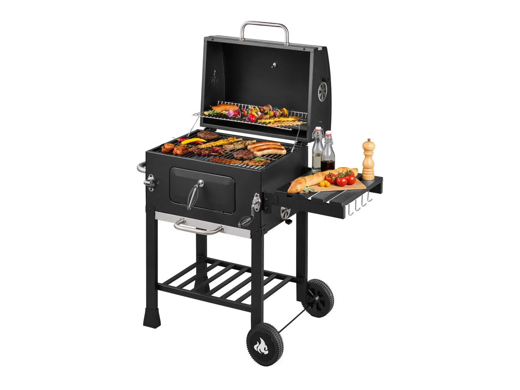 GRILLMEISTER Barbecue confort  charbon de bois, 56,5 x 40,5 cm