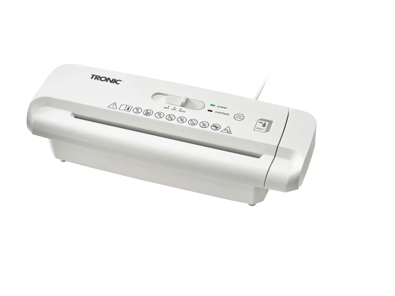 TRONIC Destructeur de documents portatif
