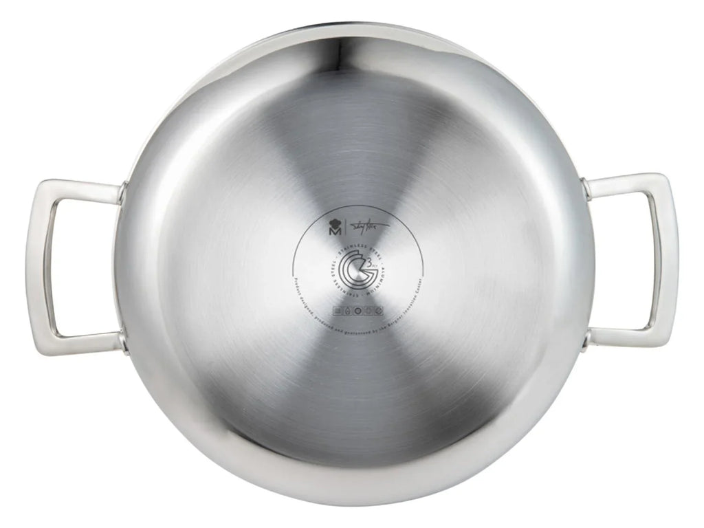 Masterpro Sauteuse avec couvercle, 24 cm