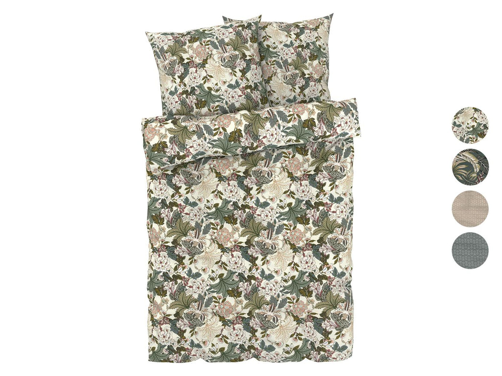 LIVARNO home Parure de lit en coton mlang, 240 x 220 cm