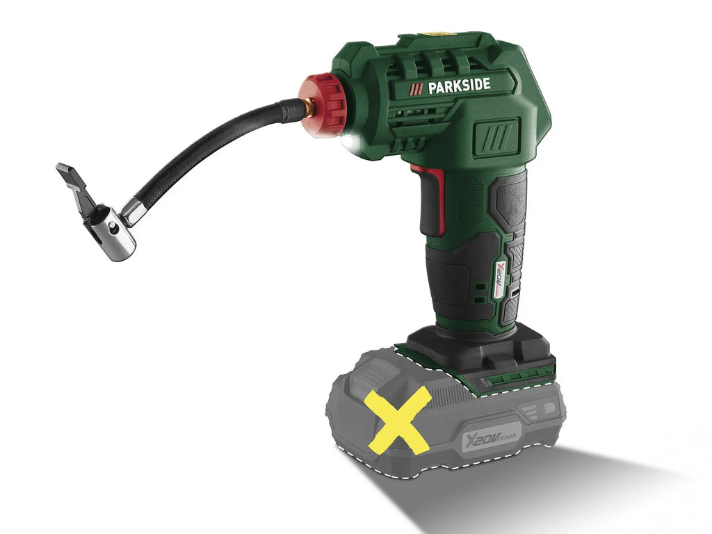 PARKSIDE Pompe  air sans fil PALP20-Li C3 ou compresseur sans fil PAK 20-Li C3, 20 V