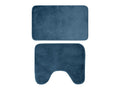 LIVARNO Set de 2 tapis WC et salle de bains