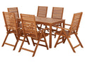 LIVARNO Table de jardin + Lot de 6 fauteuils Sevilla