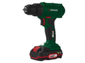 PARKSIDE Perceuse-visseuse sans fil avec batterie et chargeur PBSA 20-Li A1, 20 V