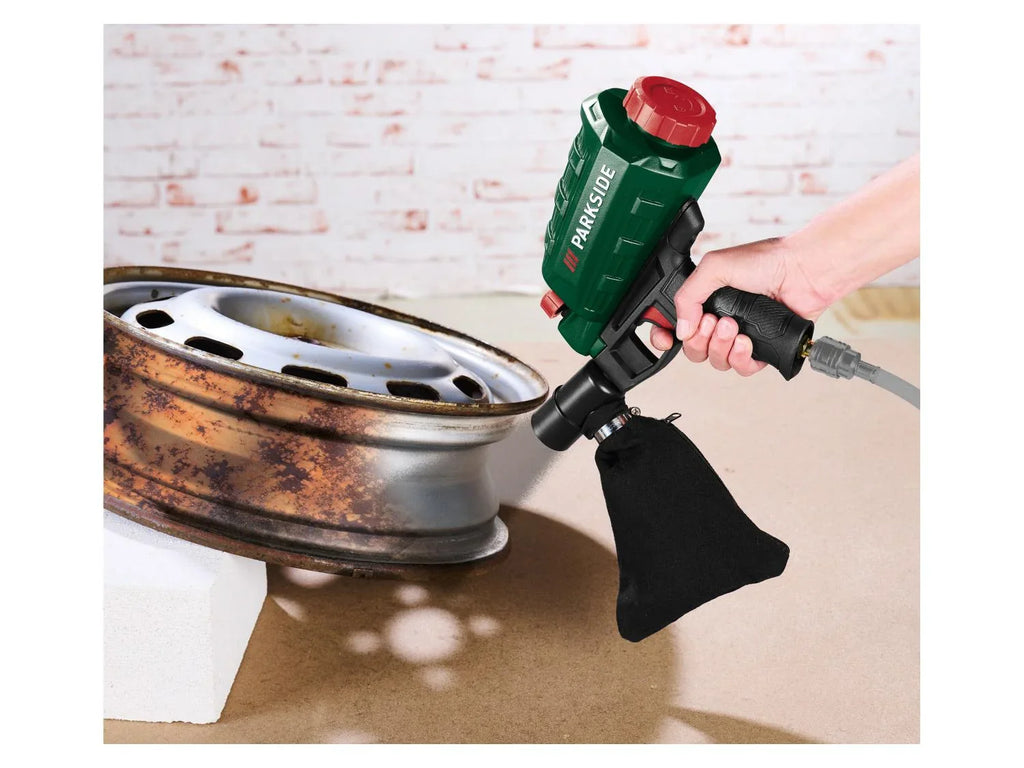PARKSIDE Pistolet de nettoyage ou de sablage pneumatique