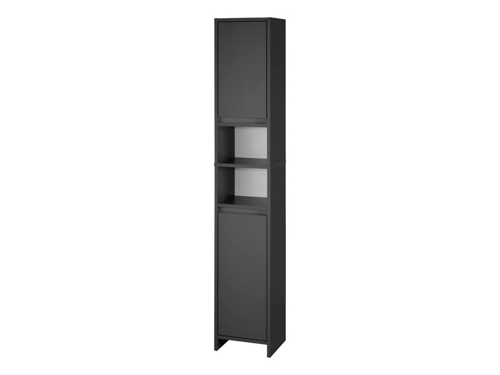 LIVARNO home Colonne de salle de bain Oslo, 32 x 180 x 28 cm, noire