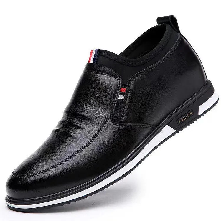 Chaussures décontractées en cuir pour hommes