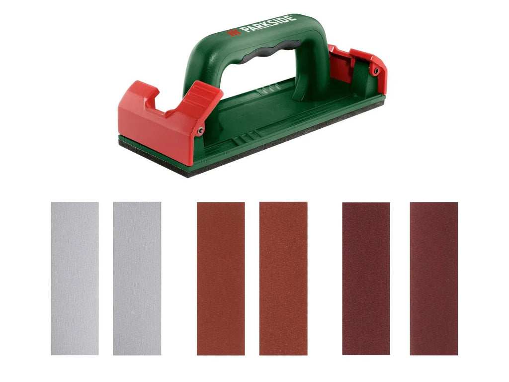 PARKSIDE Ponceuse manuelle ou Feuilles abrasives