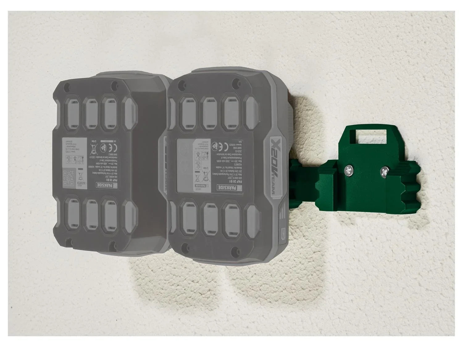 PARKSIDE Support mural pour batterie ou pour tournevis sans fil