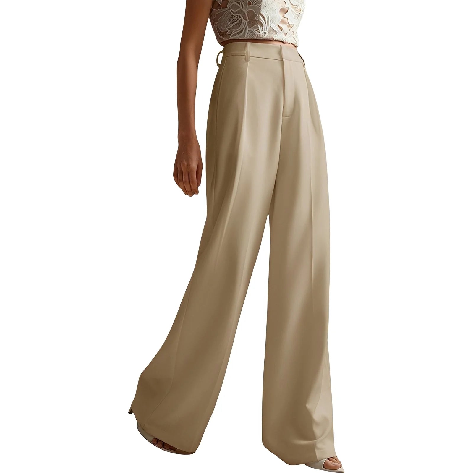 Elaida - Pantalon Large et Confortable