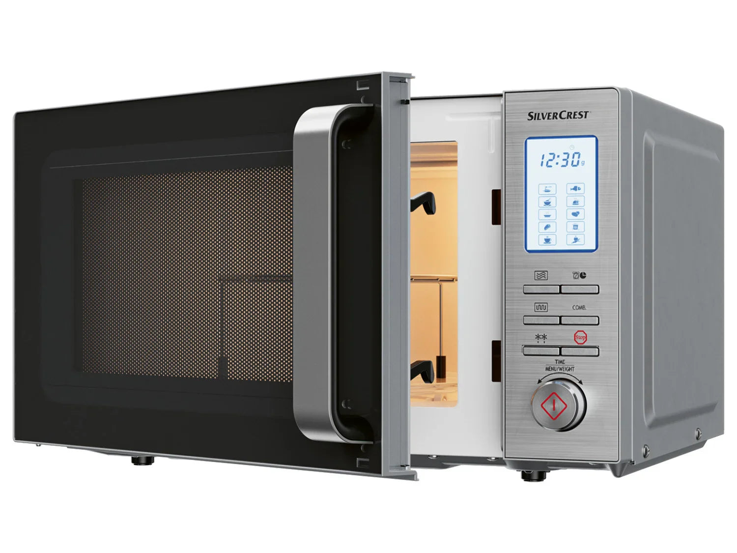SILVERCREST KITCHEN TOOLS Micro-ondes SMW 800 F2, 800 W, 20 L