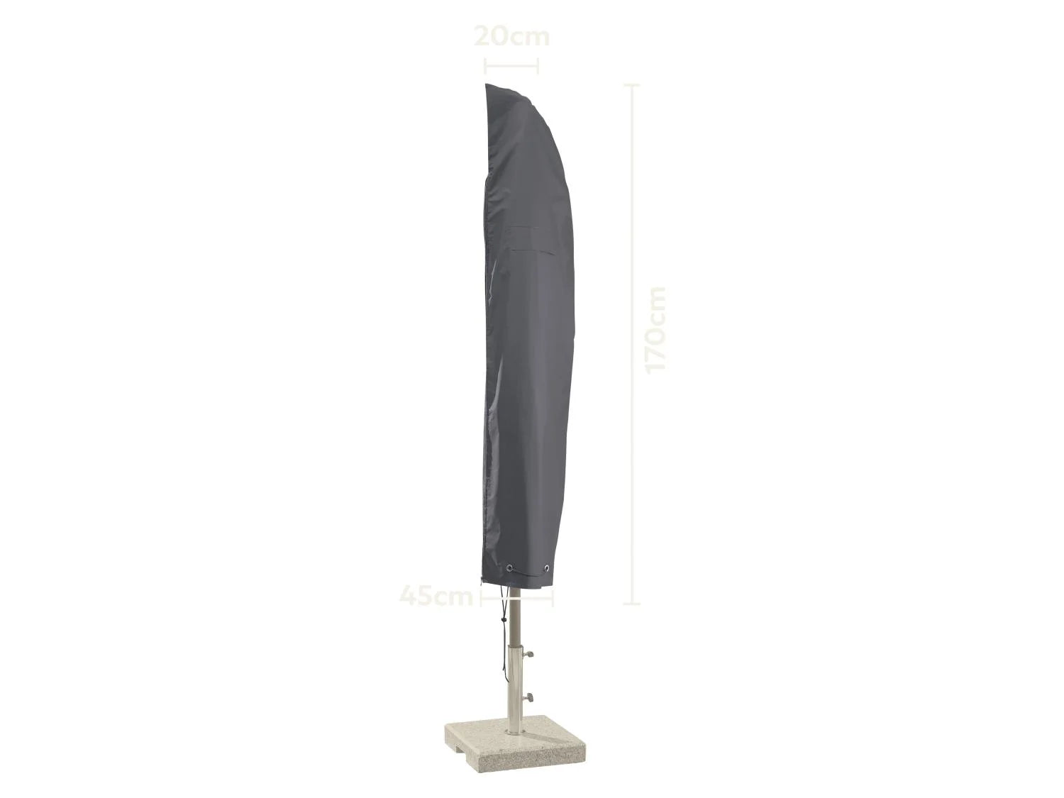 LIVARNO Housse de protection pour parasol ou Sac de rangement pour coussins