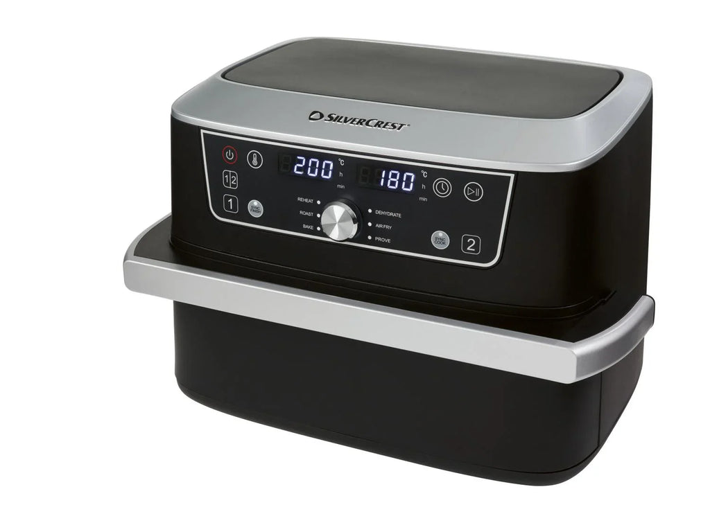 SILVERCREST Friteuse  air chaud double compartiment