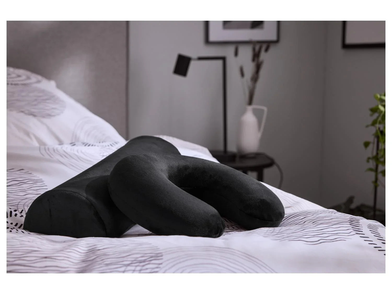 LIVARNO Cale-nuque ou coussin demi-cylindrique