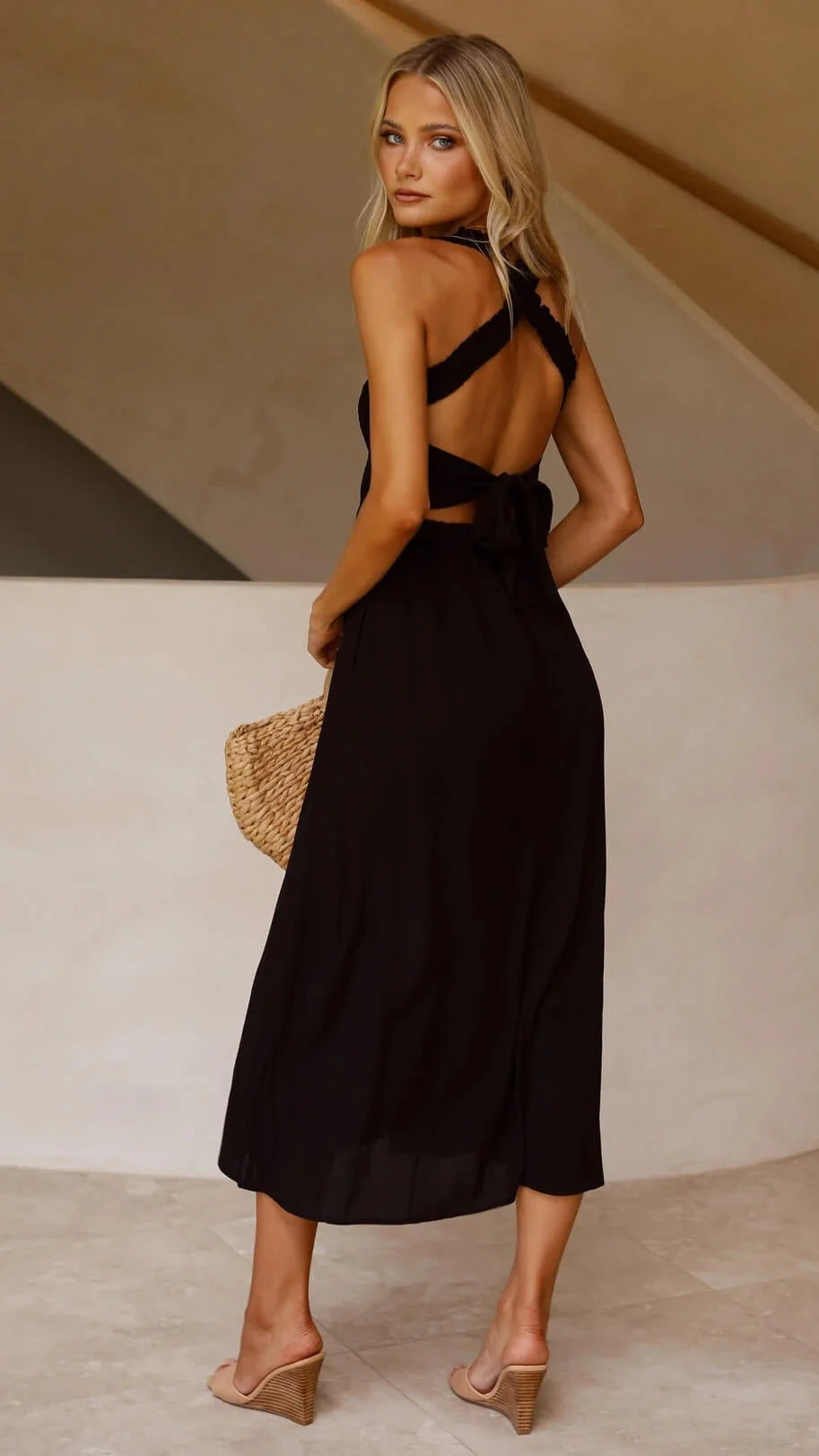Robe Maxi Élégante pour Soirées d'Été Stylées