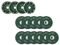 PARKSIDE Set de disques,  115 mm