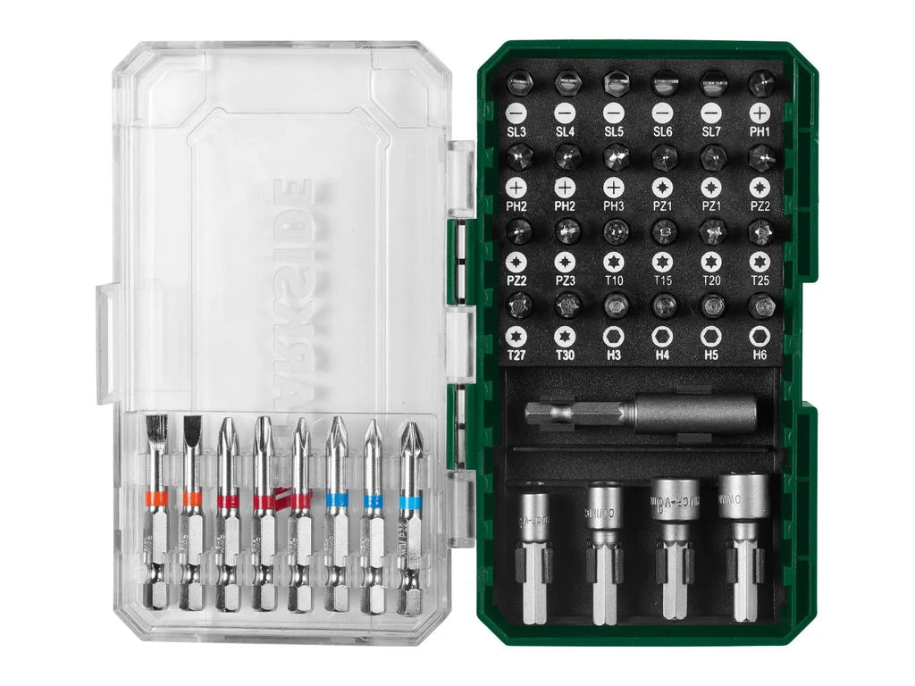 PARKSIDE Set de forets, mches ou embouts PBB 4 B2