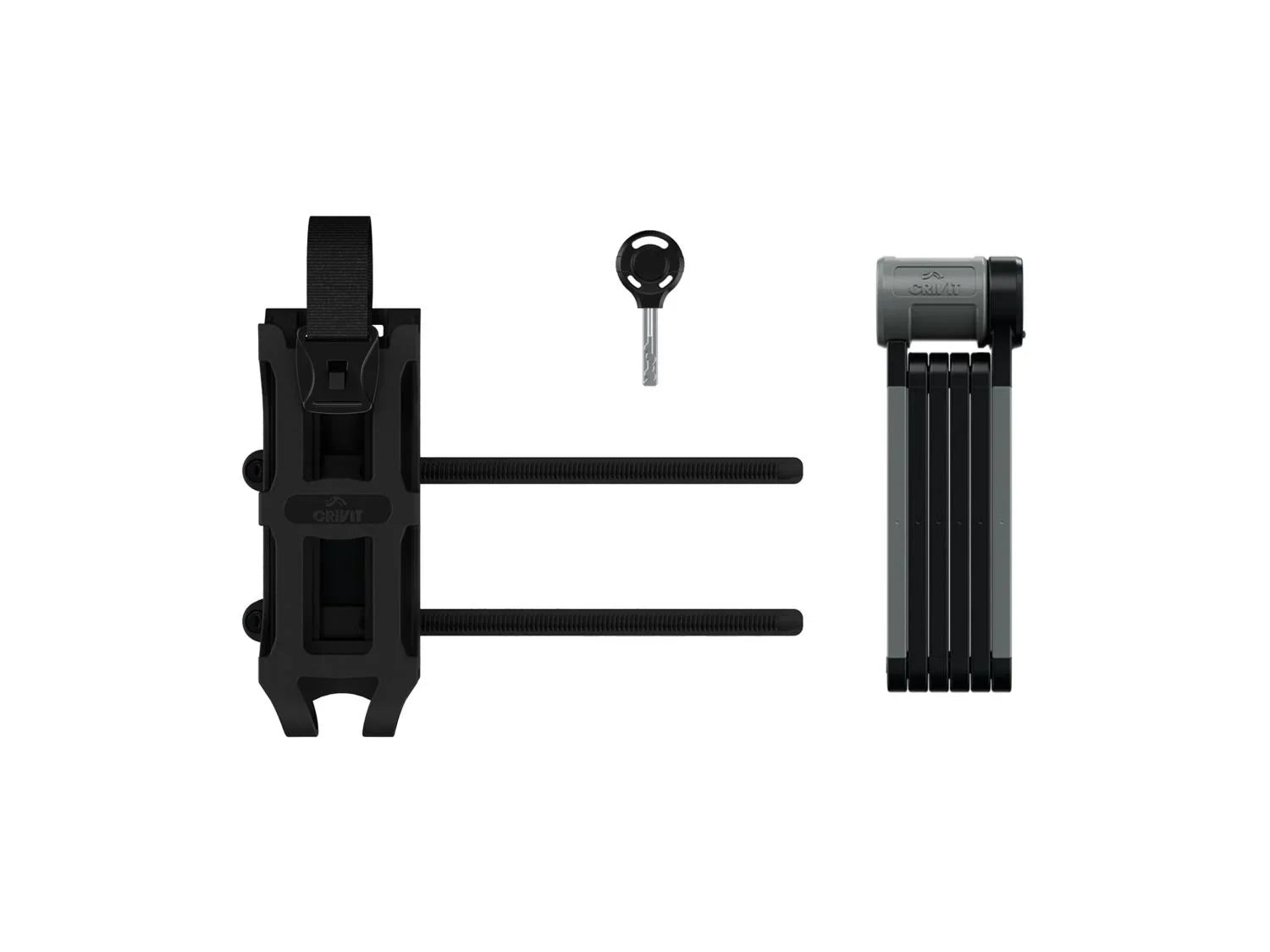 CRIVIT Antivol pour vlo pliable ou en chane
