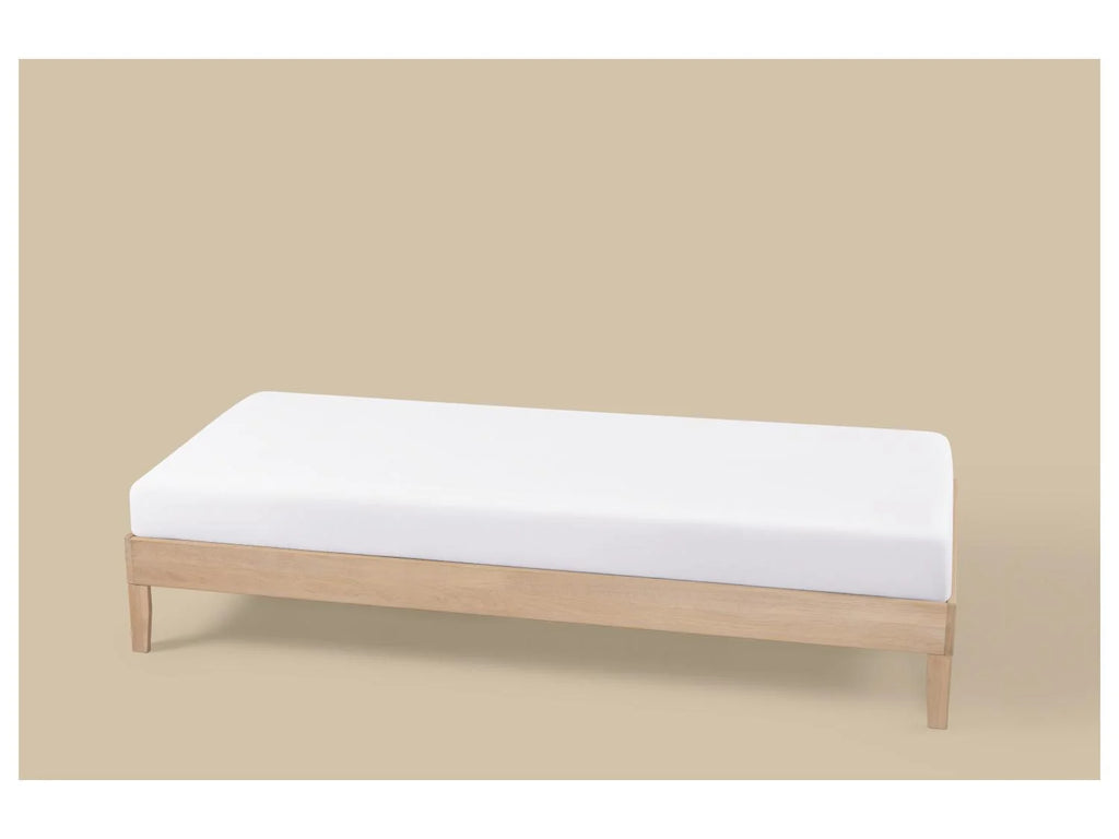 LIVARNO Lot de 2 draps-housses en jersey, 90-100 x 200 cm