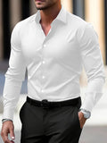 Jeremy – Chemise à manches longues pour hommes – pour loisirs et occasions formelles