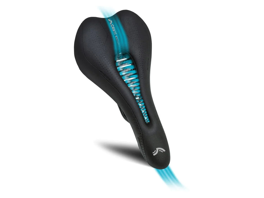 CRIVIT Selle de vlo de ville  mmoire de forme