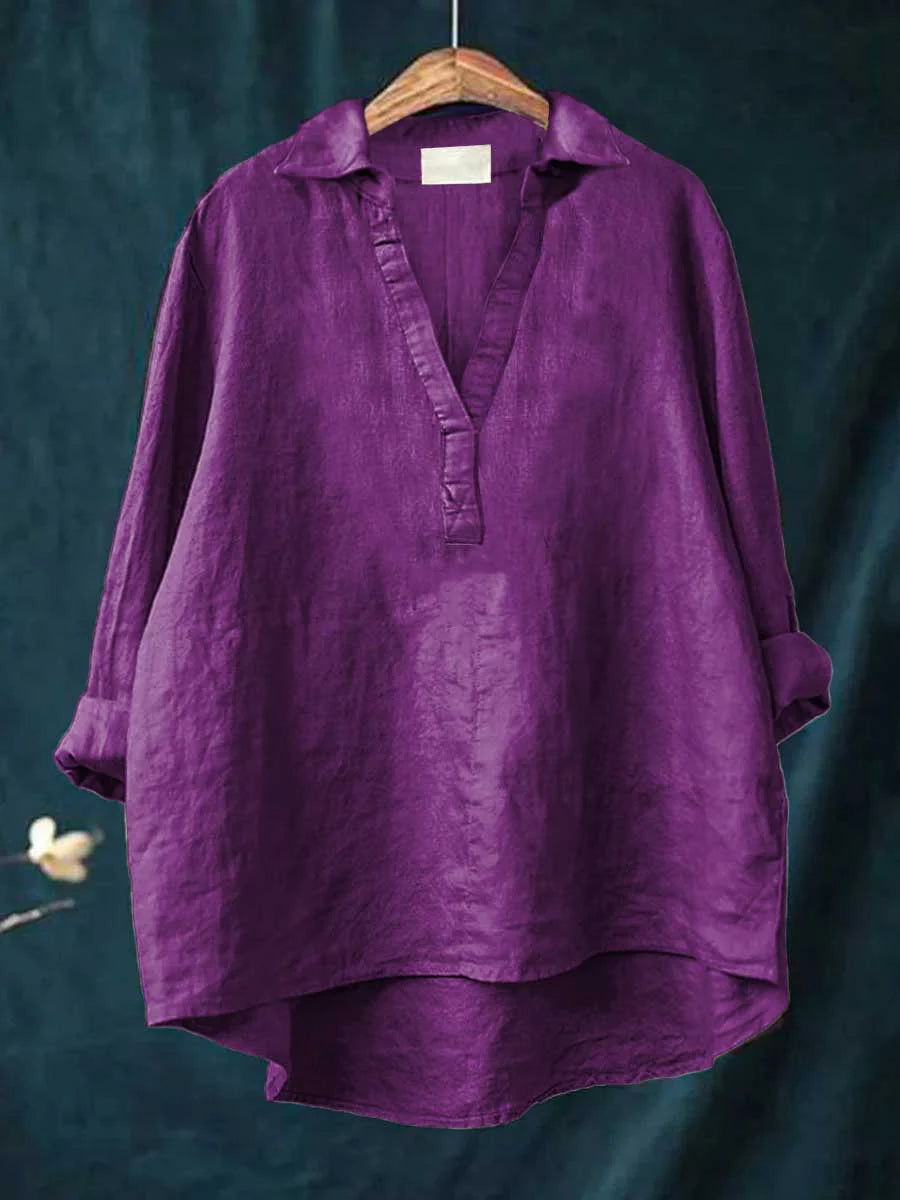 Andrea | Blouse d'été élégante Linne