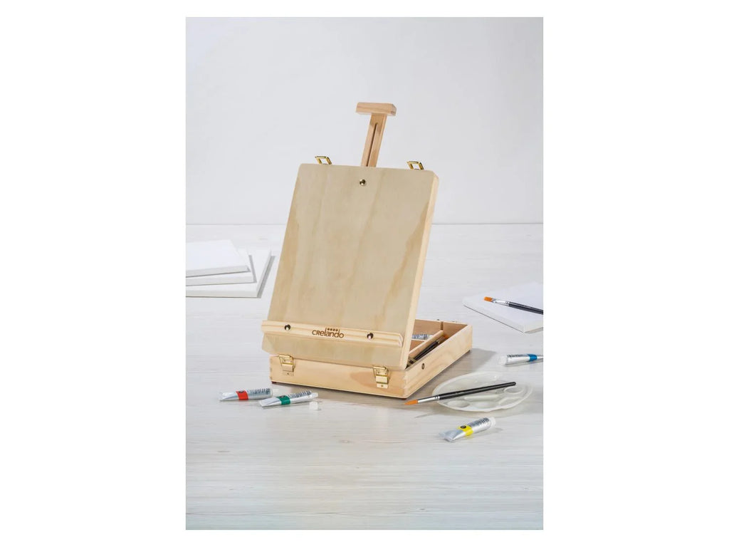 crelando Mallette avec chevalet de table