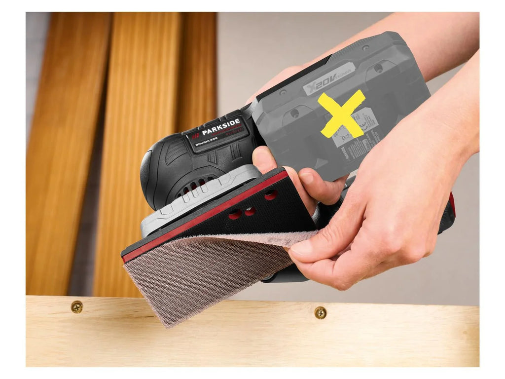 PARKSIDE PERFORMANCE Ponceuse vibrante sans fil PAMSP 20-Li A1