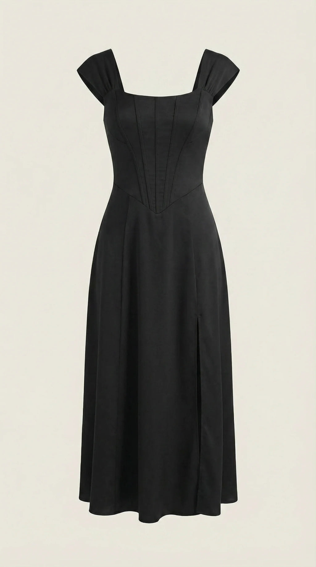 Robe corset midi femme tenue invité mariage