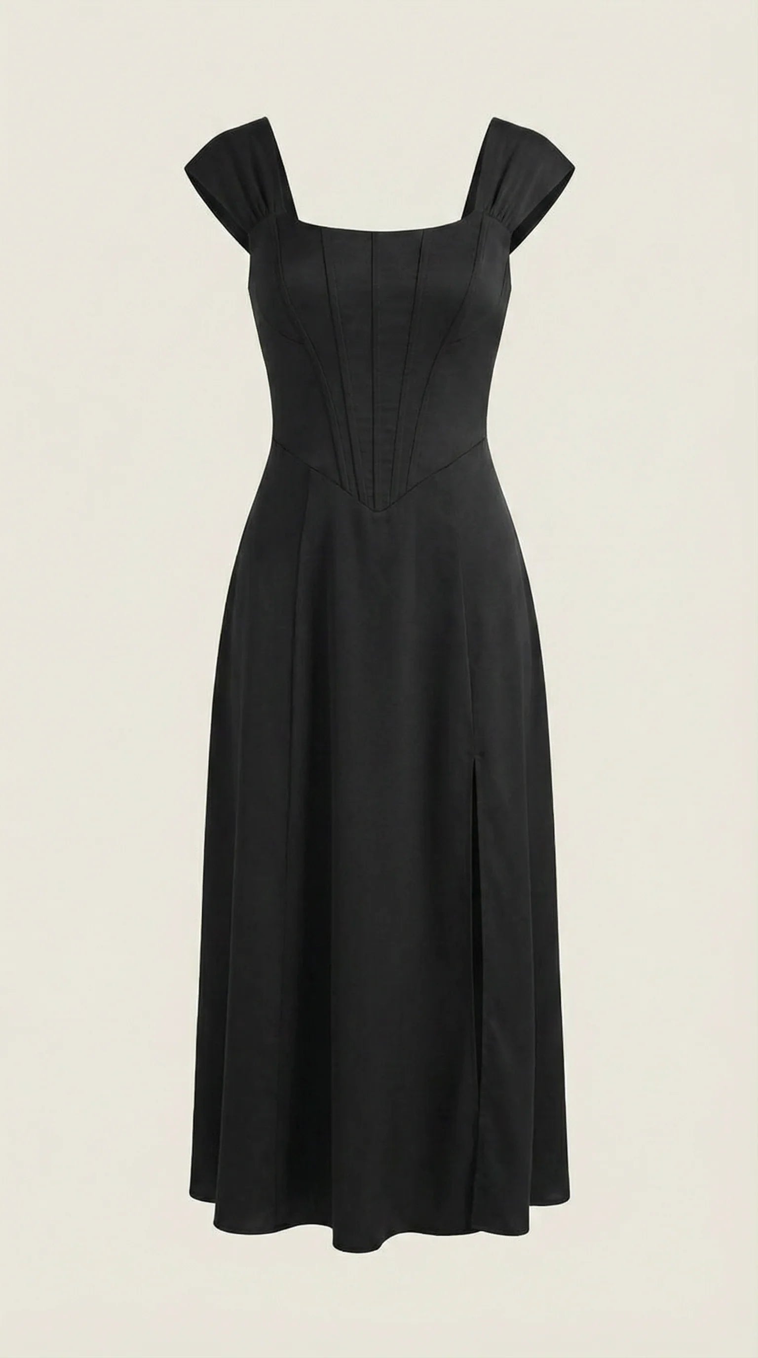 Robe corset midi femme tenue invité mariage