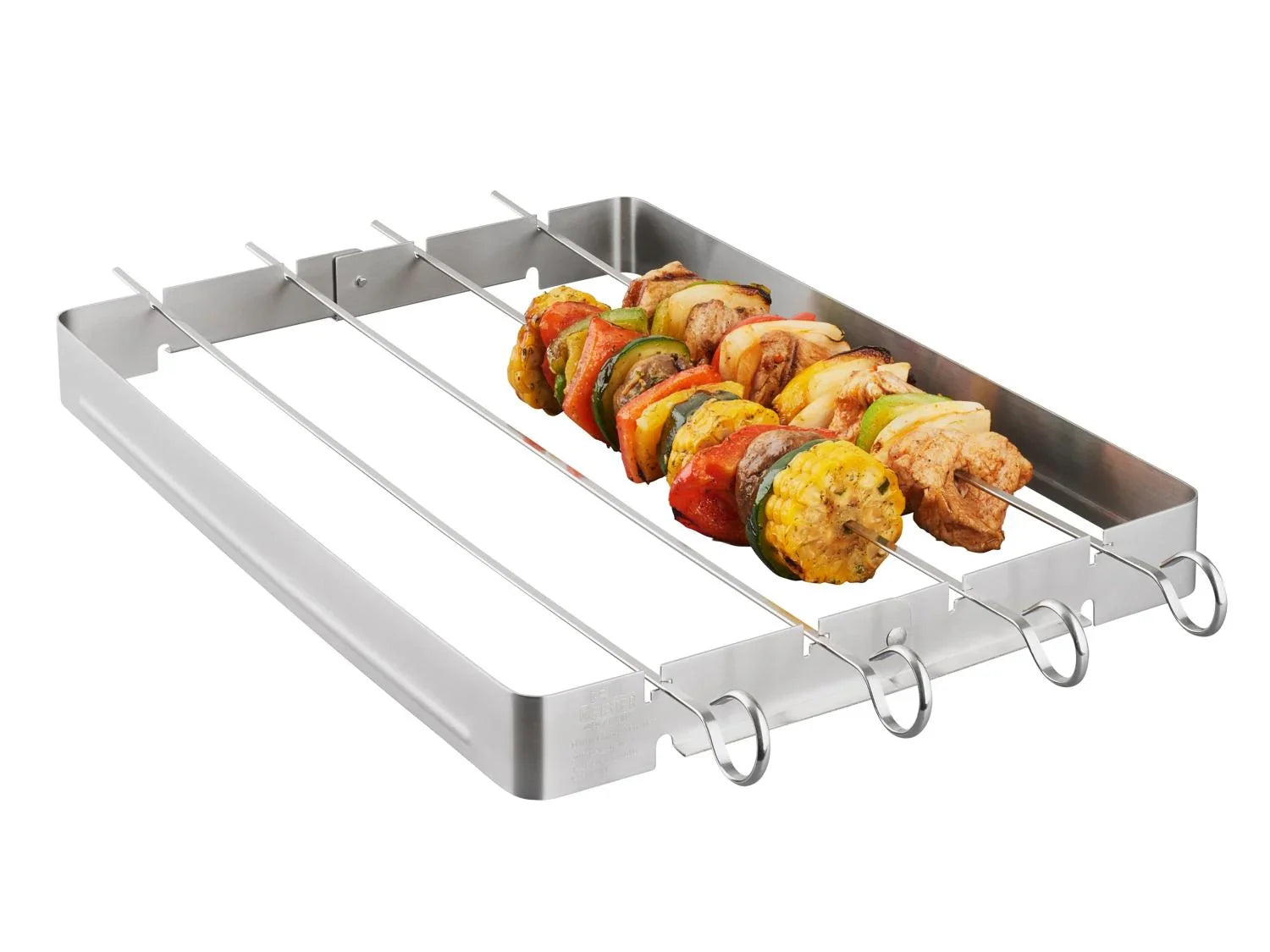 GRILLMEISTER Lot de 4 ou 6 piques  brochettes