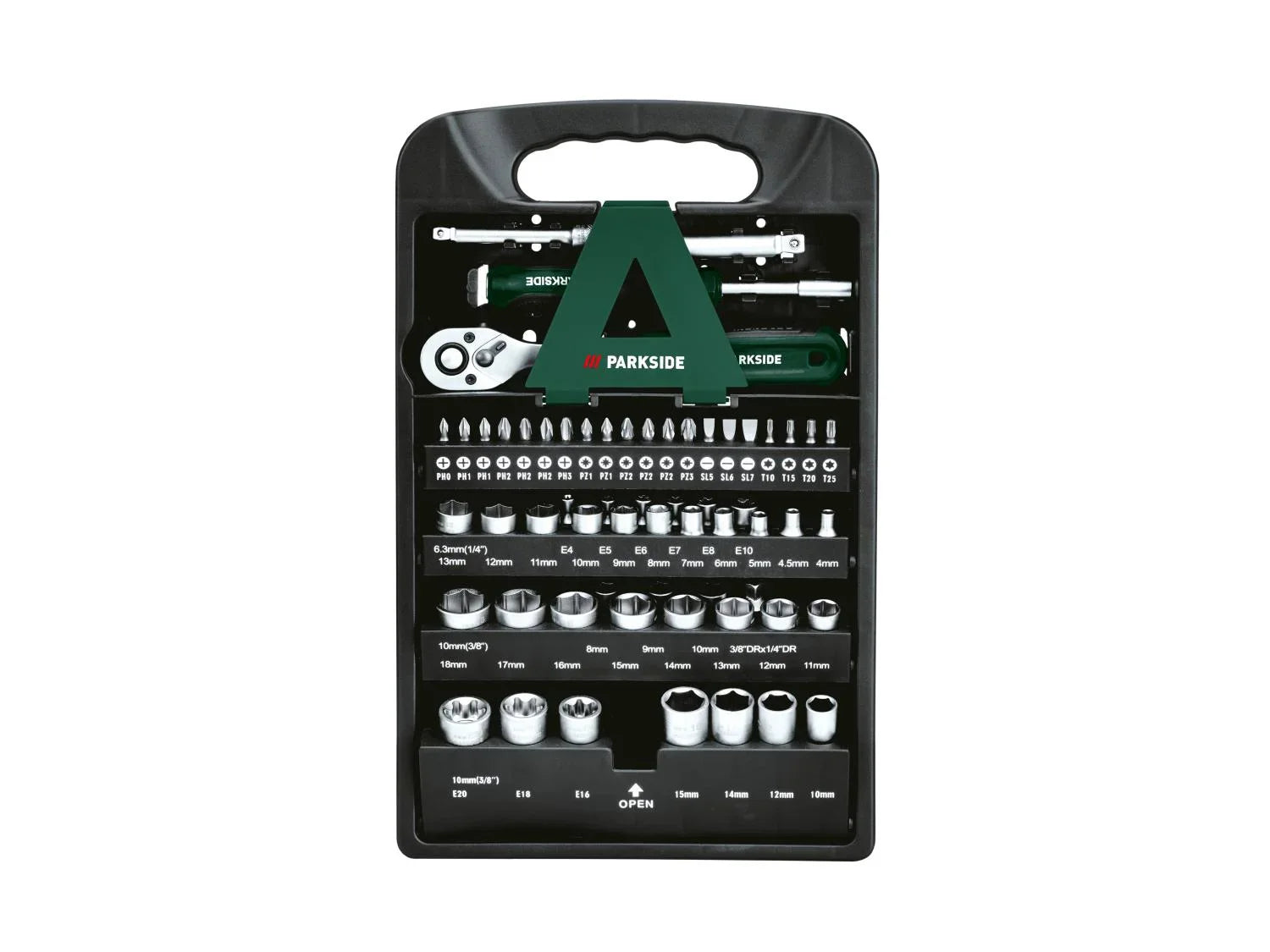 PARKSIDE Jeu de cls  douille, 61 pices