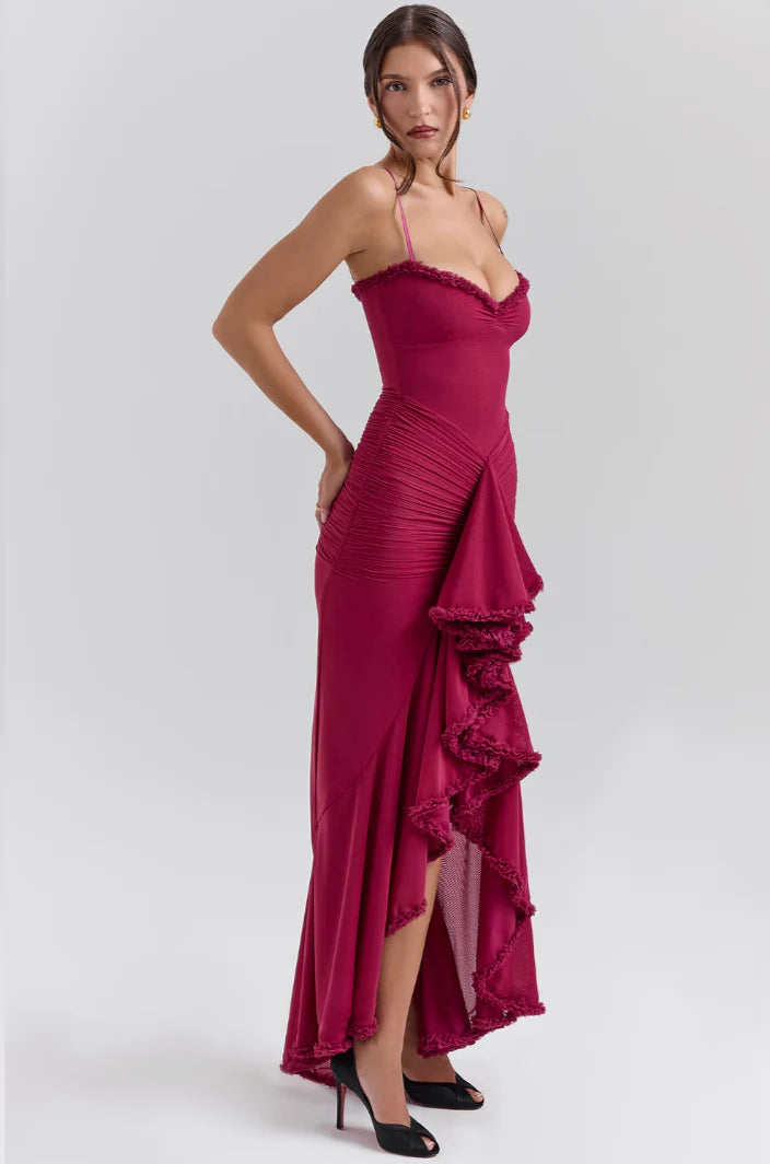 Élodie | Robe Envoûtante avec Volants