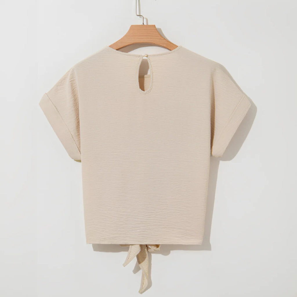 Kalea - Blouse élégante à manches courtes