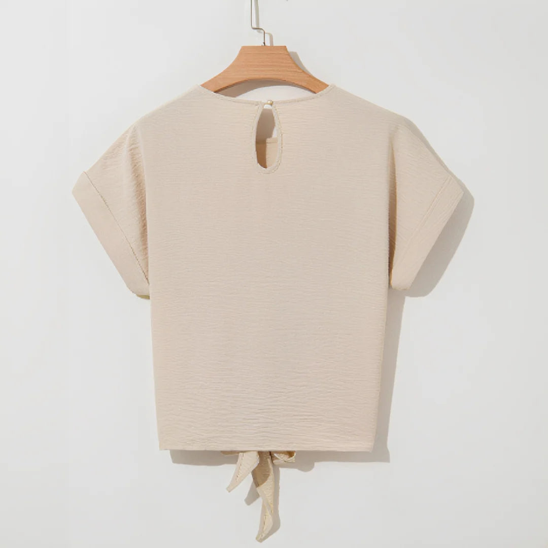 Kalea - Blouse élégante à manches courtes