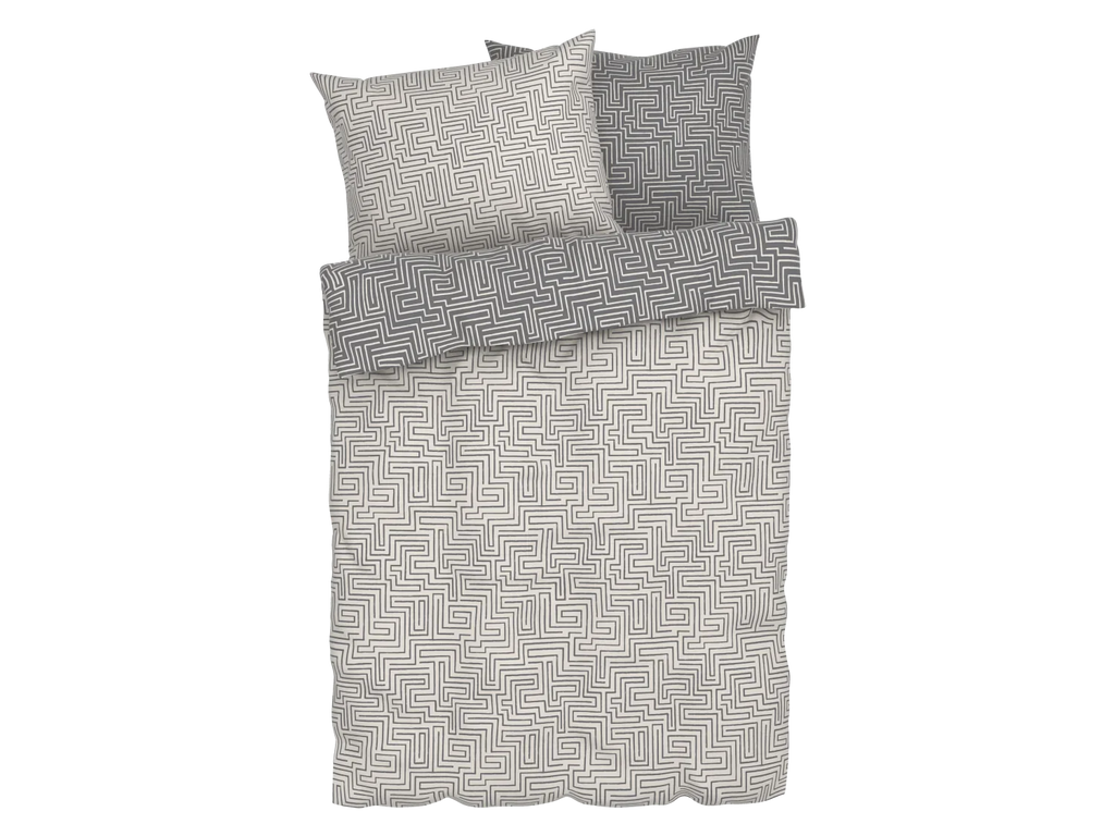 LIVARNO home Parure de lit en satin microfibre, 240 x 220 cm
