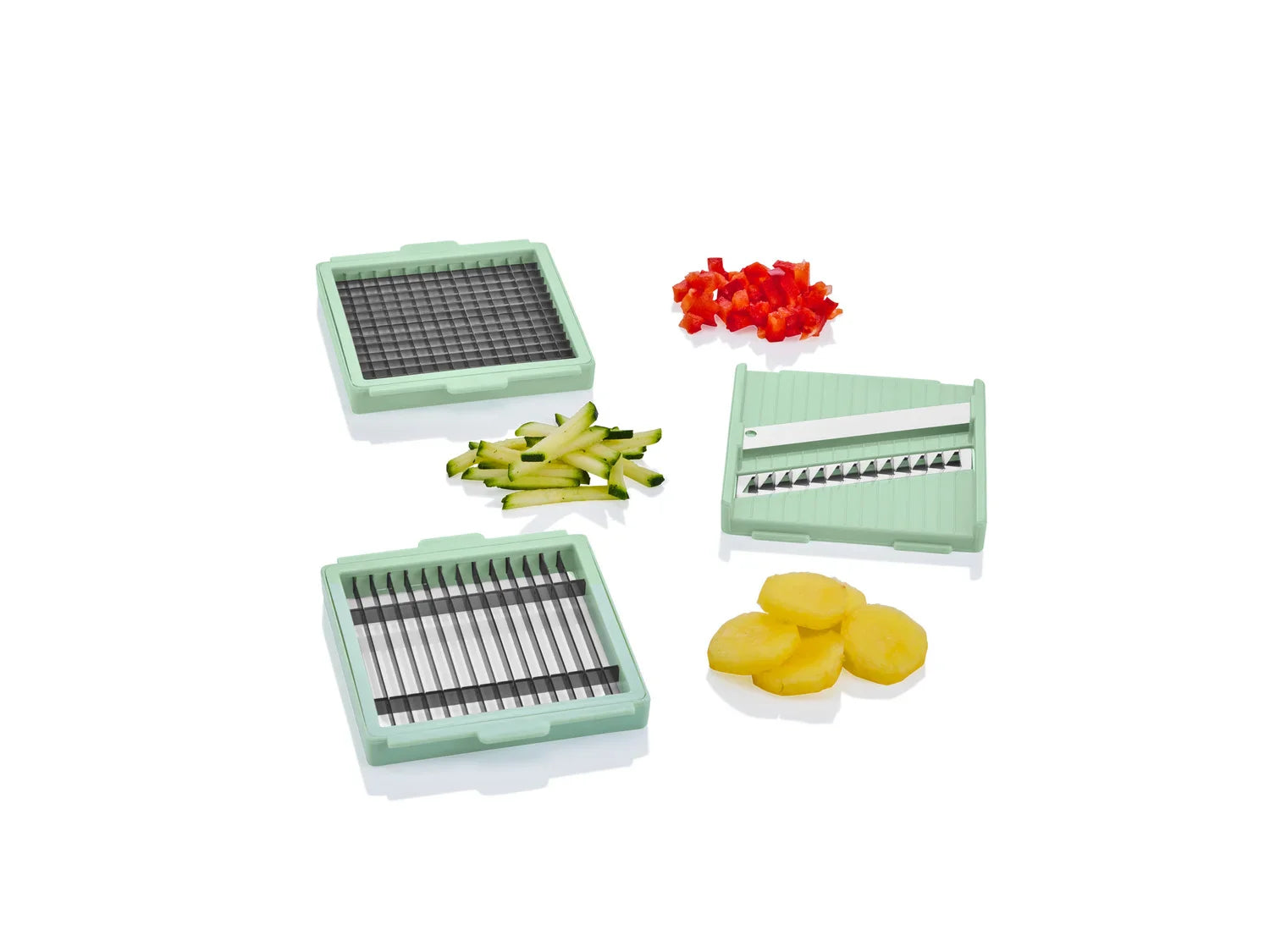 LIVARNO home Mandoline multifonction, avec 6 accessoires