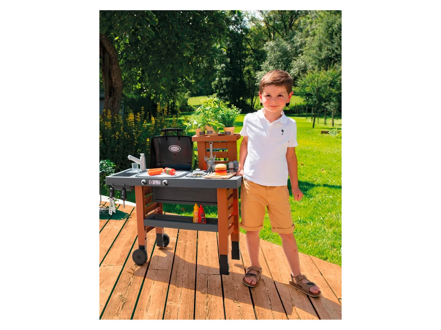 SMOBY Cuisine d'extrieur