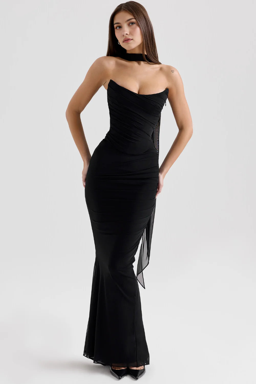 Élodie | Corset en résille