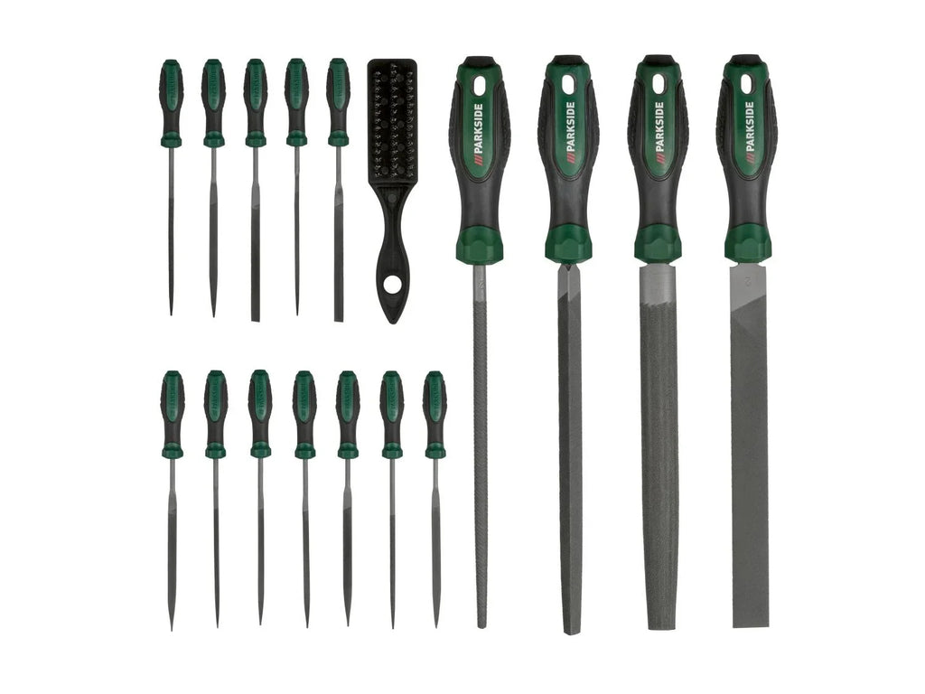 PARKSIDE Jeu de limes d'atelier, 17 pices, pour mtal