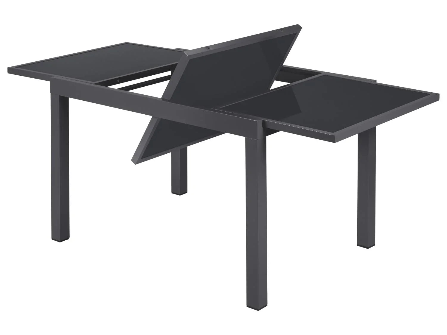 LIVARNO home Table de jardin Houston + Lot de 6 fauteuils Toronto