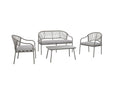 Greemotion Salon de jardin Bilbao, 4 pices