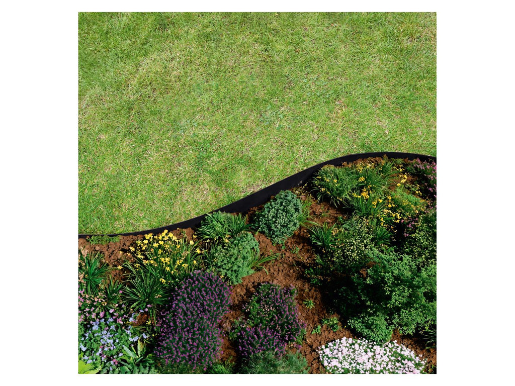 PARKSIDE Lot de 4 bordures de jardin, 100 x 13 cm
