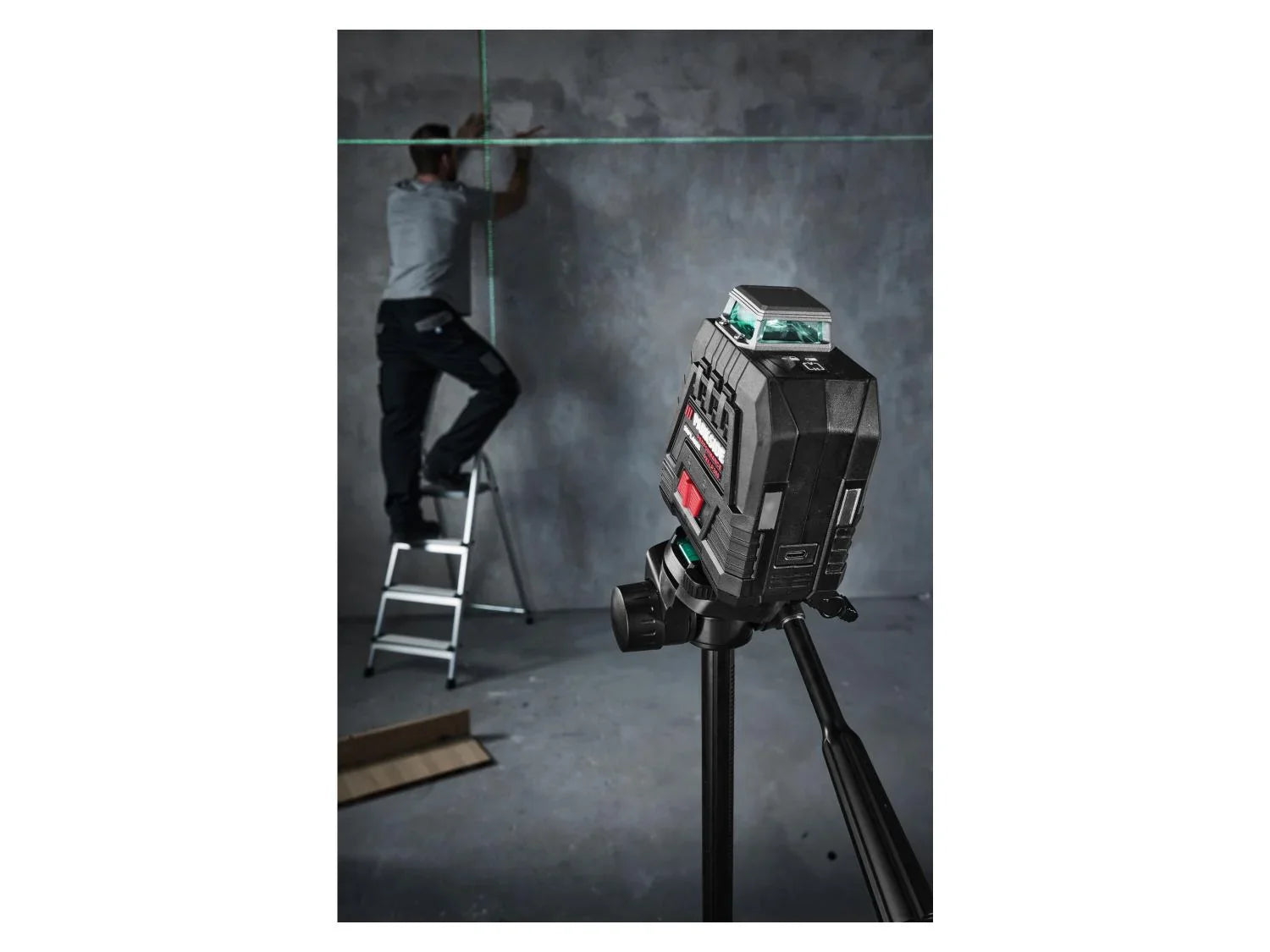 PARKSIDE PERFORMANCE Niveau laser en croix sans fil PKLLP 360 B3
